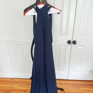 Jenny Yoo Navy Bridesmaid Dress